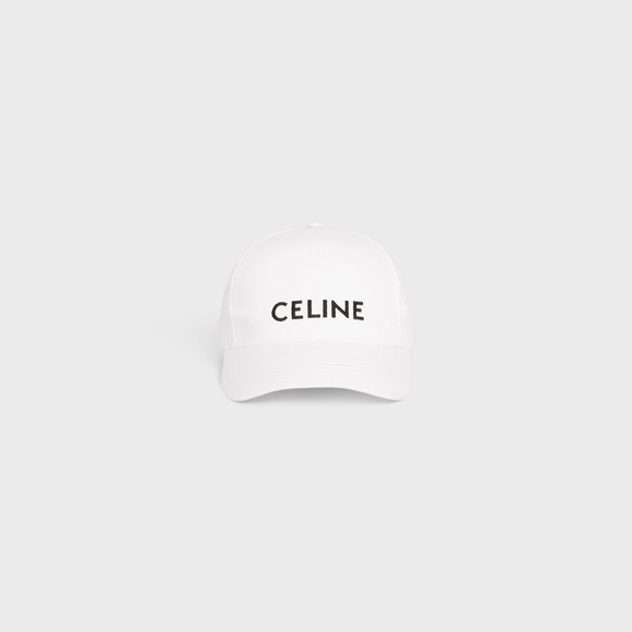 CELINE BASEBALL CAP IN COTTON NWOT with Dusting bag - Picture 2 of 6